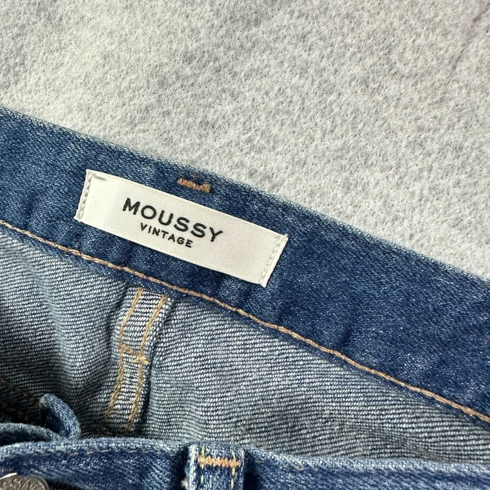 Moussy Vintage Glendele Distressed Jeans Size 27